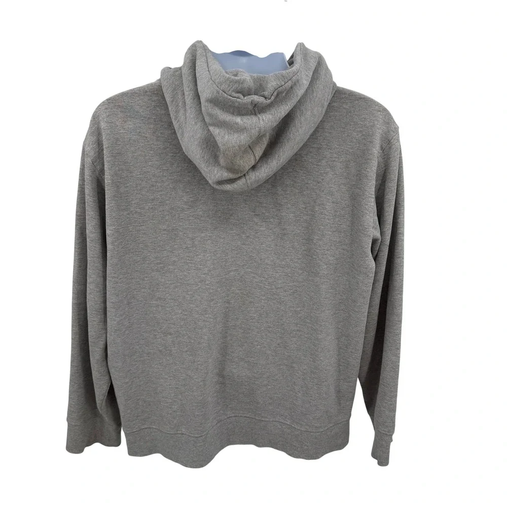 The North Face Mens XL Pullover Hoodie Sweatshirt‎ Gray Graphic Logo
